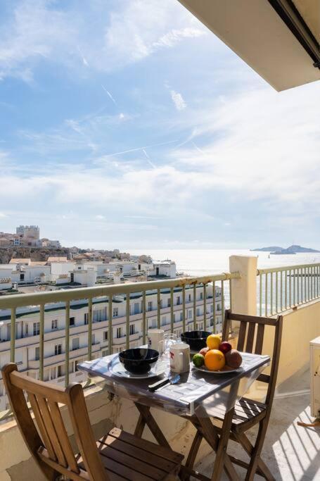 Vue Mer Plage Catalans Vieux Port Clim - 2 Chambres 马赛 外观 照片