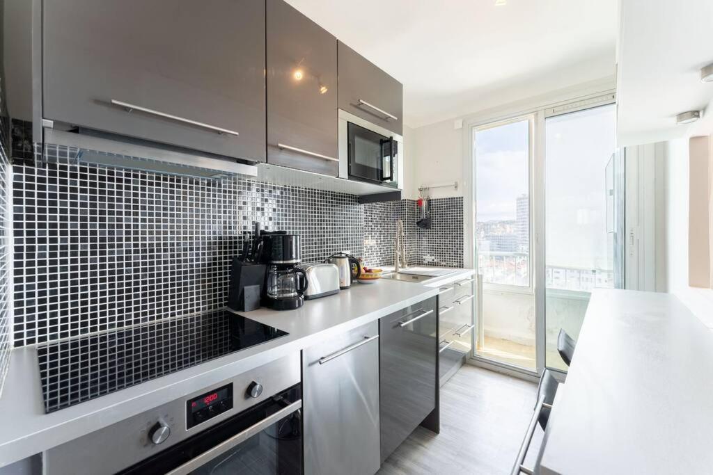 Vue Mer Plage Catalans Vieux Port Clim - 2 Chambres 马赛 外观 照片
