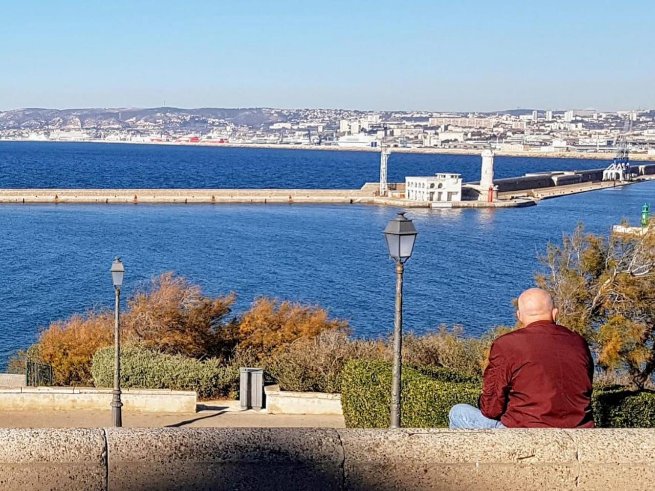 Vue Mer Plage Catalans Vieux Port Clim - 2 Chambres 马赛 外观 照片