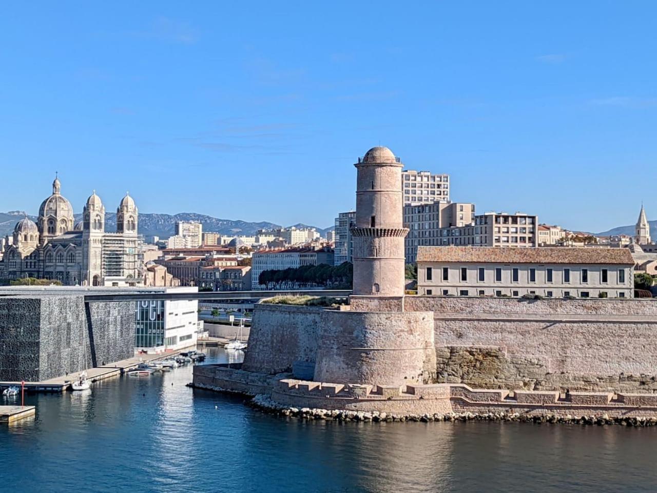 Vue Mer Plage Catalans Vieux Port Clim - 2 Chambres 马赛 外观 照片