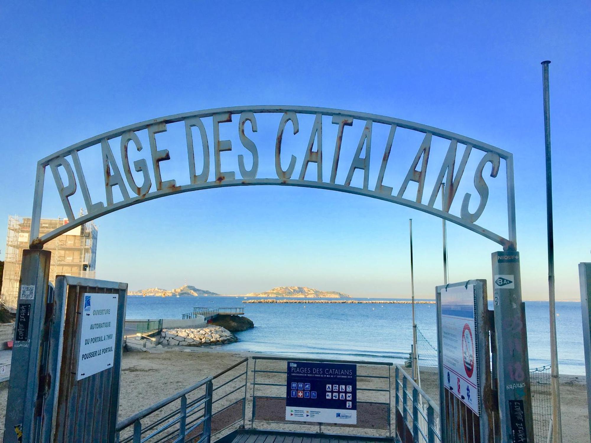 Vue Mer Plage Catalans Vieux Port Clim - 2 Chambres 马赛 外观 照片