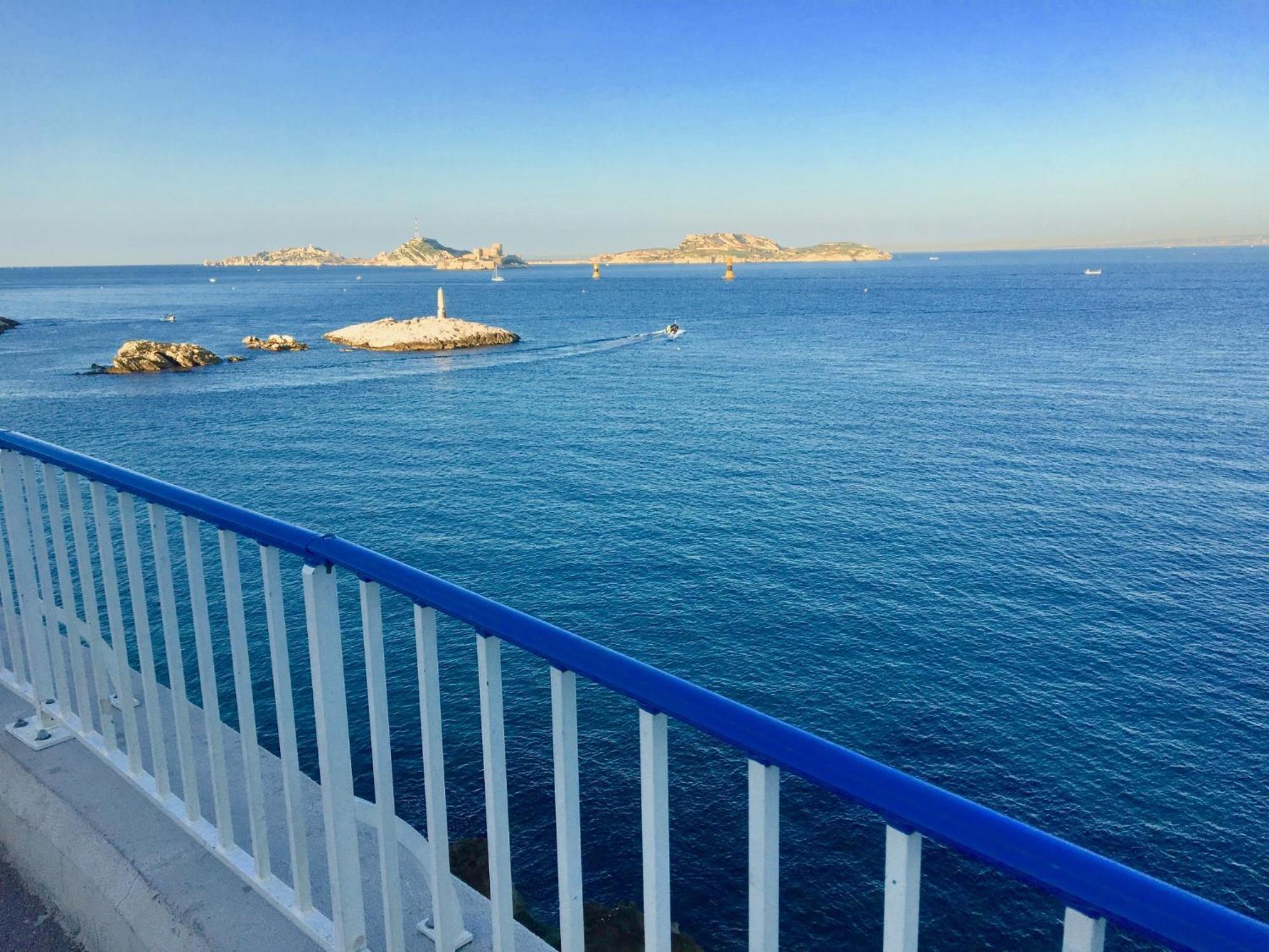 Vue Mer Plage Catalans Vieux Port Clim - 2 Chambres 马赛 外观 照片