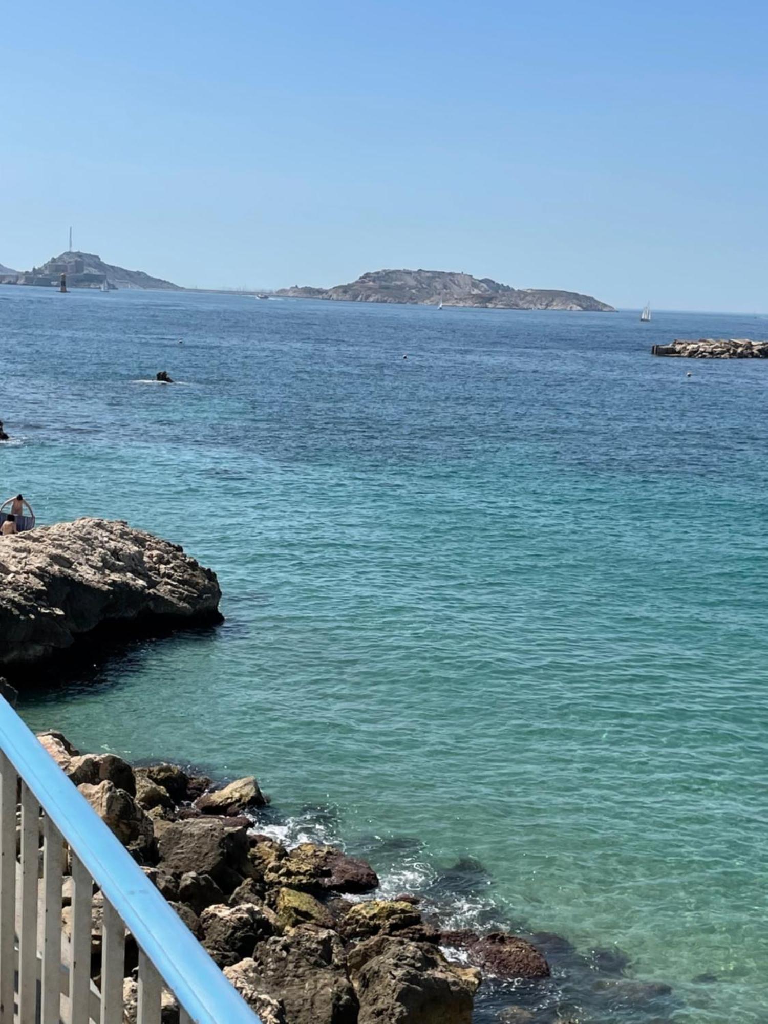 Vue Mer Plage Catalans Vieux Port Clim - 2 Chambres 马赛 外观 照片