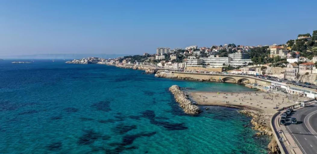 Vue Mer Plage Catalans Vieux Port Clim - 2 Chambres 马赛 外观 照片