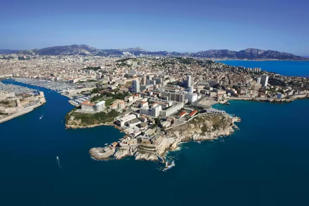 Vue Mer Plage Catalans Vieux Port Clim - 2 Chambres 马赛 外观 照片
