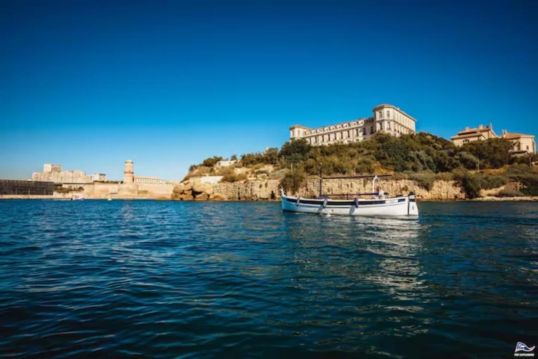 Vue Mer Plage Catalans Vieux Port Clim - 2 Chambres 马赛 外观 照片